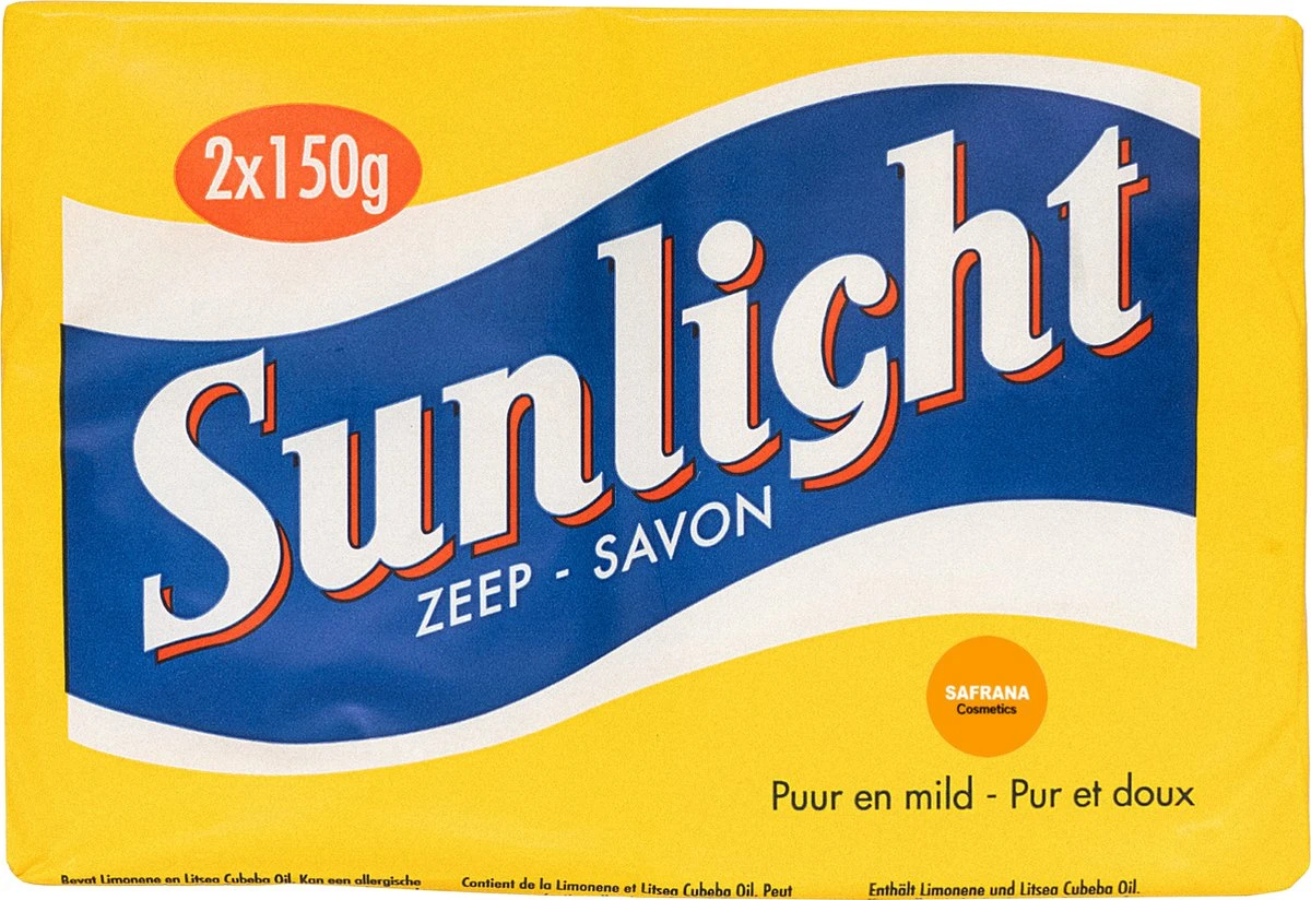 SUNLIGHT Zeep Huishoudzeep 2 X 150 G 4 SUNLIGHT Zeep Huishoudzeep 2 X 150 G - Afbeelding 4