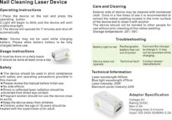 Anti Schimmelnagel Kalknagel Laserapparaat Om Zelf Te Behandelen, Veilig, Effectief, Snel En Pijnloos, Koude Laser Behandeling Voor Thuisgebruik, Voor Tenen En Vingers. Oplaadbaar. -Verzorgings Producten Winkel 1200x835