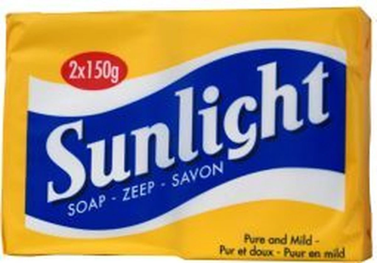 SUNLIGHT Zeep Huishoudzeep 2 X 150 G 6 SUNLIGHT Zeep Huishoudzeep 2 X 150 G - Afbeelding 6
