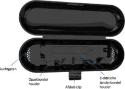 JU&MP Reisetui Elektrische Tandenborstel - Elektrische Tandenborstel - Reisetui - Oral B - Philips Sonicare - Zwart -Verzorgings Producten Winkel 1200x852 7