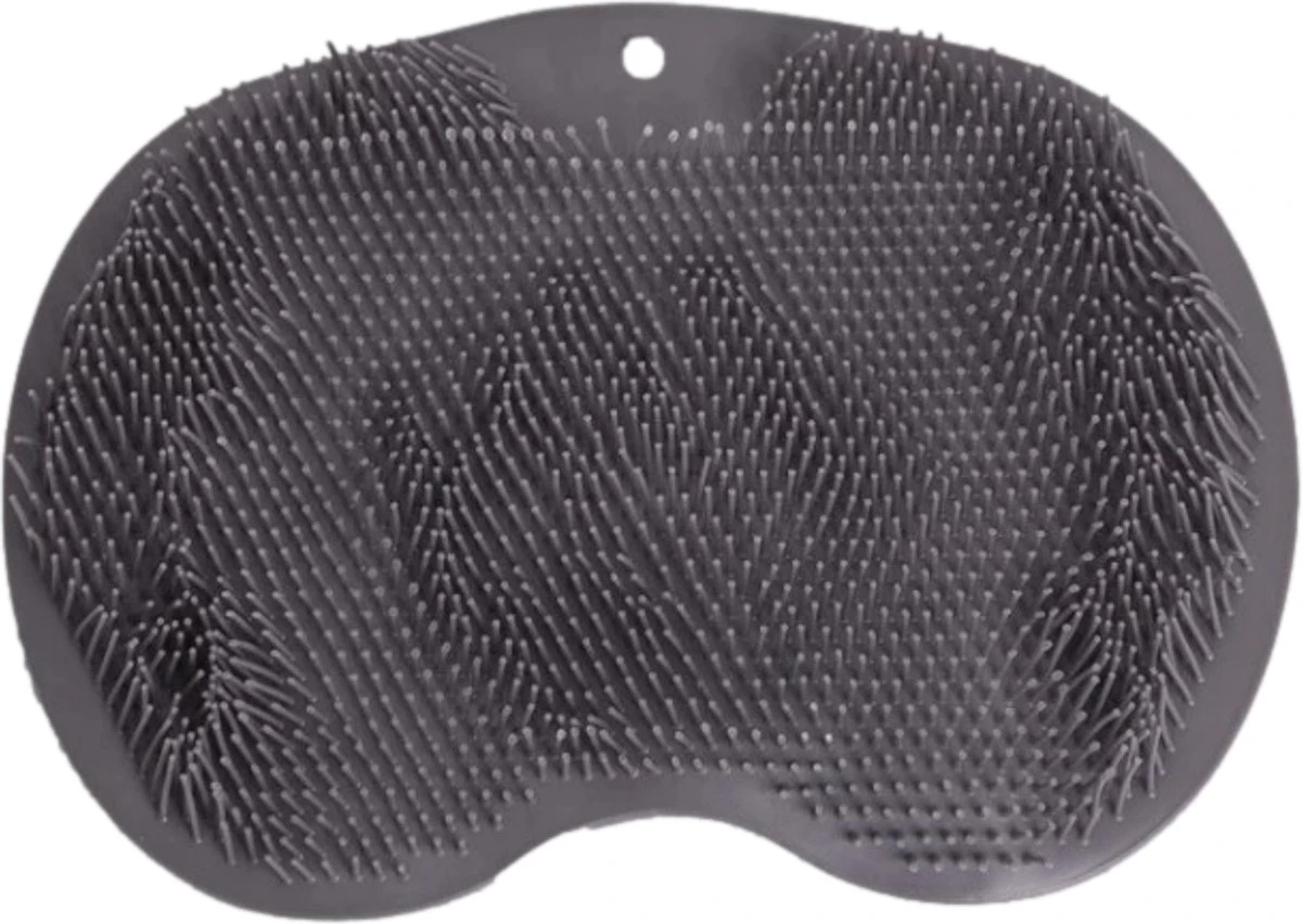 JEKO® - Voetscrubber - Douche Borstel - Voetmassage - Douchemat Antislip Zuignappen - Massage Mat - Voet Verzorging - Rug Wasser - Voetwasser - Grijs 1 JEKO® - Voetscrubber - Douche Borstel - Voetmassage - Douchemat Antislip Zuignappen - Massage Mat - Voet Verzorging - Rug Wasser - Voetwasser - Grijs
