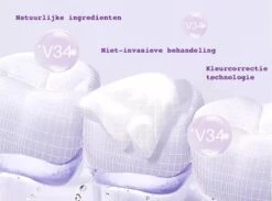Tandpasta V34 Colour Corrector - Paarse Tandpasta - Tandenblekers - Hismile -Verzorgings Producten Winkel 1200x891 2