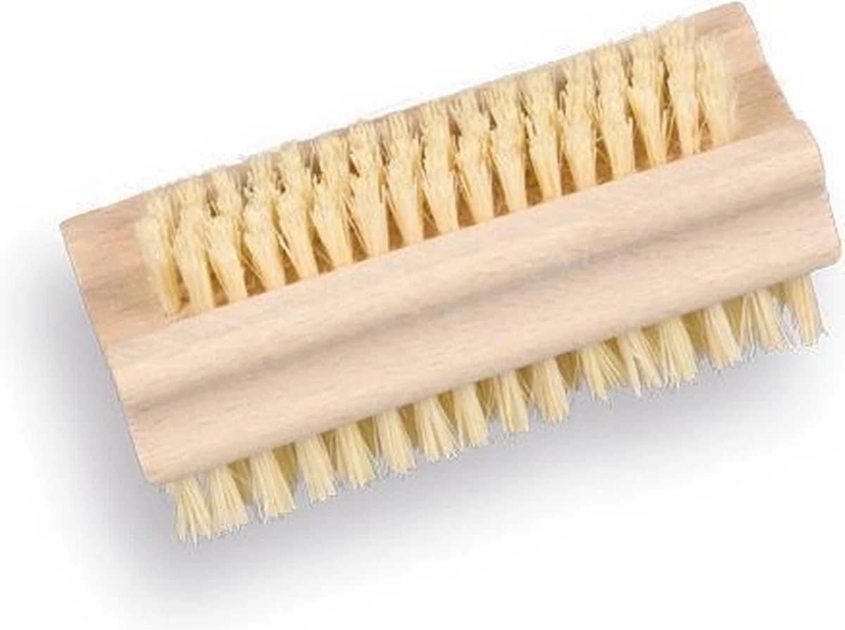 Vero Nagelborstel Dubbel - FSC Hout 1 Vero Nagelborstel Dubbel - FSC Hout