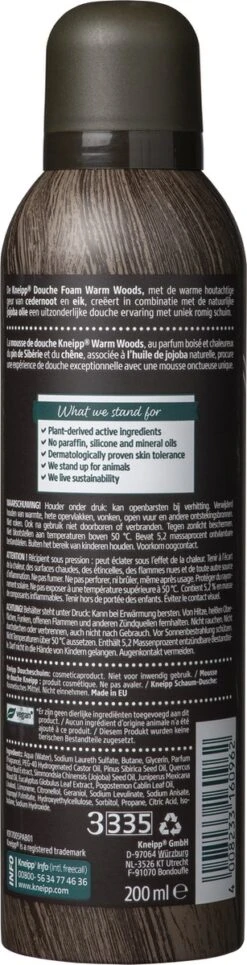 6x Kneipp Men Douche Foam Warm Woods 200ml 9 6x Kneipp Men Douche Foam Warm Woods 200ml -Verzorgings Producten Winkel 307x1200 7
