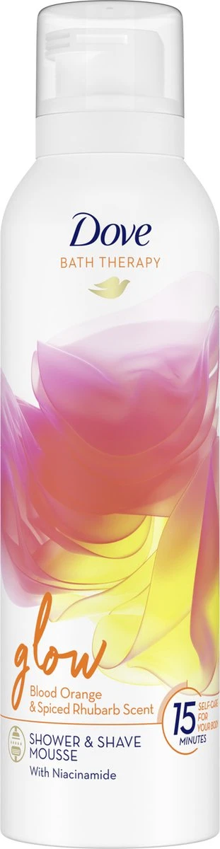 Dove Bath Therapy Glow - Douche En Scheerschuim - Met Niacinamide - 200 ML 1 Dove Bath Therapy Glow - Douche En Scheerschuim - Met Niacinamide - 200 ML