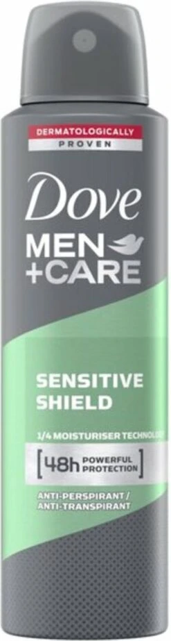 Dove Men+Care Sensitive Shield Anti-Transpirant Deodorant Spray - 6 X 150 Ml - Voordeelverpakking -Verzorgings Producten Winkel 321x1200 1