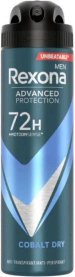 Rexona Men Cobalt Dry Anti-transpirant Deodorant Spray - 6 X 150 Ml - Voordeelverpakking -Verzorgings Producten Winkel 326x1200 3
