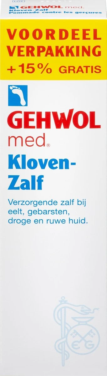 Gehwol Klovenzalf - Tube 125ml Voordeelverpakking 3 Gehwol Klovenzalf - Tube 125ml Voordeelverpakking - Afbeelding 3