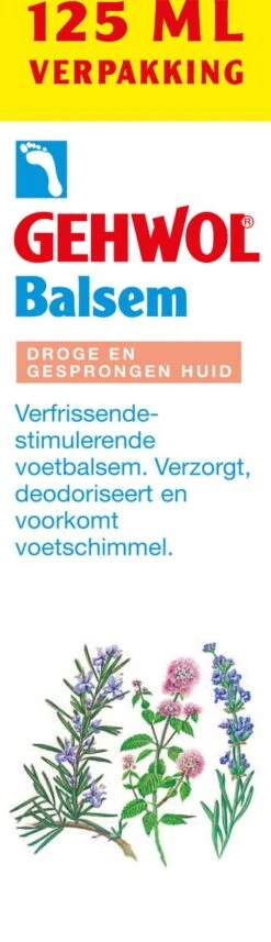 Gehwol Voetbalsem Voor De Droge En Gesprongen Huid - 125ml -Verzorgings Producten Winkel 346x1200