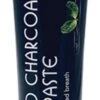 - Charcoal Mint Tandpasta - Witte Tanden - Houtskool Tand Bleker - Charcoal Toothpaste - Teeth Whitening - Charcaol Tandpasta Whitening - Frisse Adem - Bamboe Tandsteen Verwijderaar - Wittere Tandjes - Bamboo Tandbleek