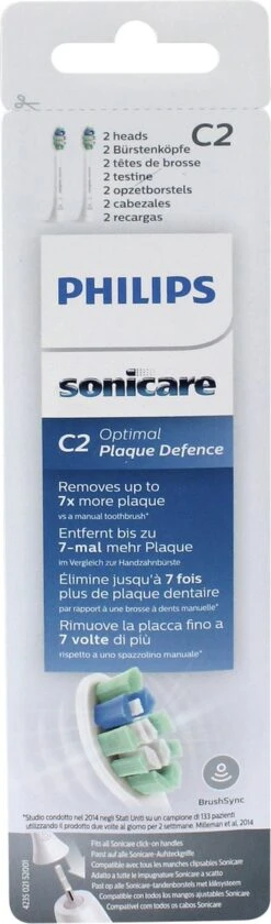 Philips Sonicare C2 Optimal Plaque Defence HX9022/10 - Opzetborstels - 2 Stuks 30 Philips Sonicare C2 Optimal Plaque Defence HX9022/10 - Opzetborstels - 2 Stuks -Verzorgings Producten Winkel 353x1200 2