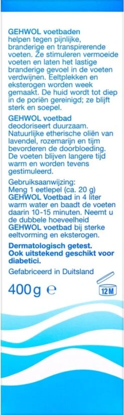 Gehwol Voetbad - Voetenbad - Voetverzorging -Verzorgings Producten Winkel 360x1200