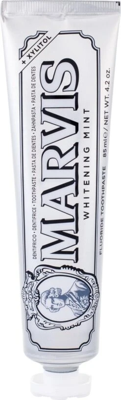 Marvis Tandpasta Whitening Mint 85 Ml -Verzorgings Producten Winkel 363x1200 1