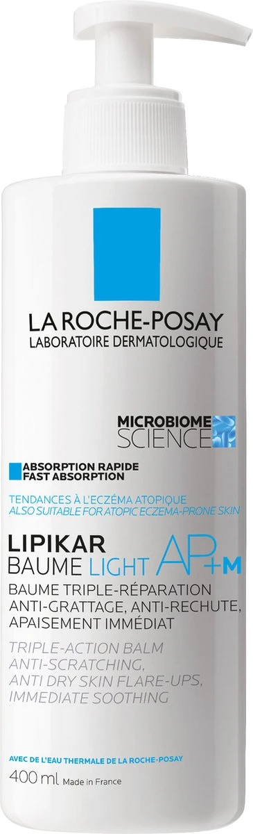 La Roche-Posay Lipikar Balsem Light AP+ M - 400ml 1 La Roche-Posay Lipikar Balsem Light AP+ M - 400ml