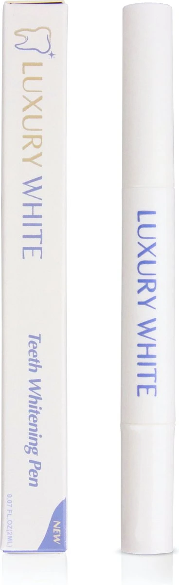 Luxury White- Whitening Pen -Thuis Tanden Bleken - 100% Veilig - Geen Peroxide 4 Luxury White- Whitening Pen -Thuis Tanden Bleken - 100% Veilig - Geen Peroxide - Afbeelding 4