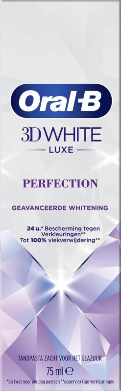 Oral B Oral-B 3D White Luxe Perfection Tandpasta - Voordeelverpakking 12 X 75ml -Verzorgings Producten Winkel 374x1200 2