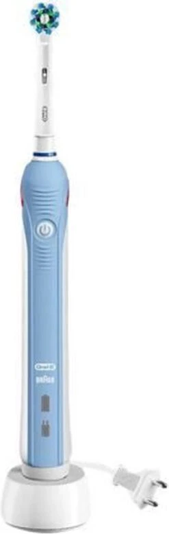 Oral B Oral-B Pro 2 2700 CrossAction - Elektrische Tandenborstel - Blauw, Wit -Verzorgings Producten Winkel 381x1200