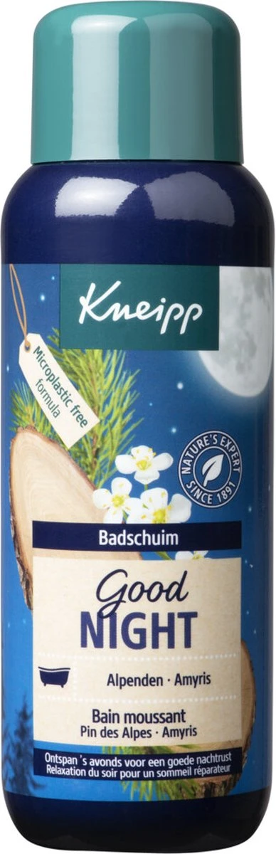 Kneipp Good Night - Badschuim 1 Kneipp Good Night - Badschuim
