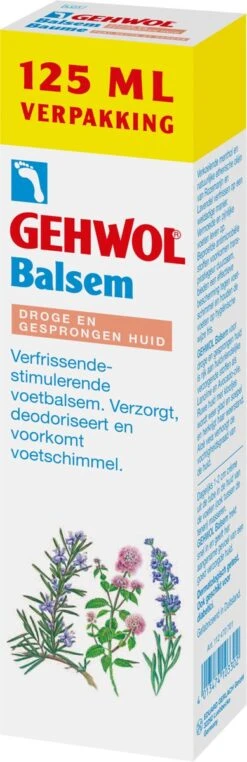 Gehwol Voetbalsem Voor De Droge En Gesprongen Huid - 125ml -Verzorgings Producten Winkel 389x1200