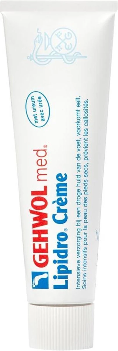 Gehwol Lipidro-Crème - Breng De Zeer Droge Huid Weer In Goede Balans Van Vet En Vocht - Voetcreme - Tube 75ml 9 Gehwol Lipidro-Crème - Breng De Zeer Droge Huid Weer In Goede Balans Van Vet En Vocht - Voetcreme - Tube 75ml - Afbeelding 9