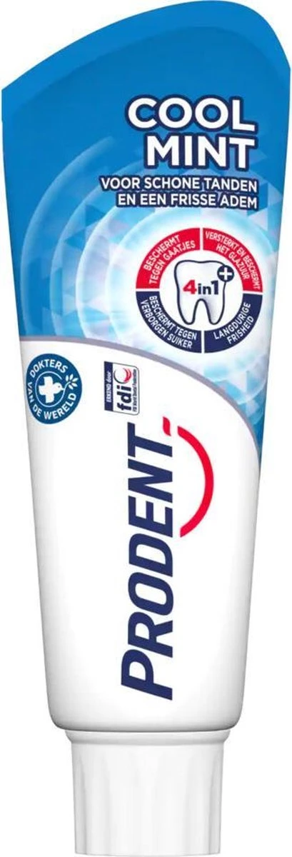 Prodent Cool Mint Tandpasta - 12 X 75 Ml - Voordeelverpakking 9 Prodent Cool Mint Tandpasta - 12 X 75 Ml - Voordeelverpakking - Afbeelding 9