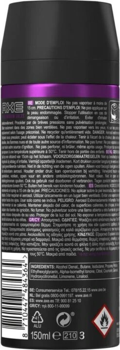 Axe Excite Bodyspray Deodorant - 6 X 150 Ml - Voordeelverpakking 27 Axe Excite Bodyspray Deodorant - 6 X 150 Ml - Voordeelverpakking -Verzorgings Producten Winkel 414x1200 1