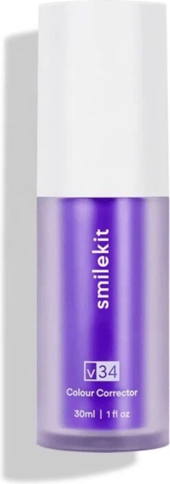 V34 Colour Corrector Duo Kit - Tandenbleker - 100% Natuurlijke Ingrediënten - Peroxidevrij - Tanden Bleken - Witte Tanden - Tandenbleekset - Teeth Whitening - Tandpasta -Verzorgings Producten Winkel 423x1200 6