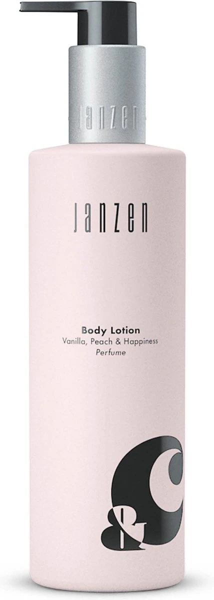 JANZEN Body Lotion &C Vanilla Peach & Happiness 2 JANZEN Body Lotion &C Vanilla Peach & Happiness - Afbeelding 2