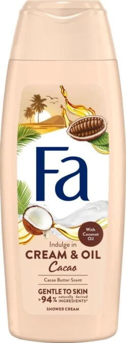Fa Cream&Oil Cacaobutter & Coco Oil Douchegel 6 X 250ml - Grootverpakking -Verzorgings Producten Winkel 440x1200 11