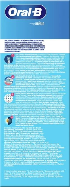 Oral B Oral-B Vitality Frozen - Elektrische Tandenborstel Voor Kinderen - 1 Handvat En 2 Opzetborstels 22 Oral B Oral-B Vitality Frozen - Elektrische Tandenborstel Voor Kinderen - 1 Handvat En 2 Opzetborstels -Verzorgings Producten Winkel 452x1200 6