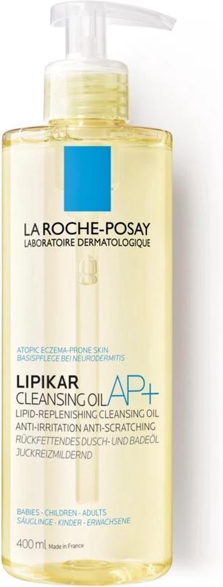La Roche-Posay Lipikar Doucheolie AP+ - 400 Ml - Anti-irritatie, -jeuk 1 La Roche-Posay Lipikar Doucheolie AP+ - 400 Ml - Anti-irritatie, -jeuk