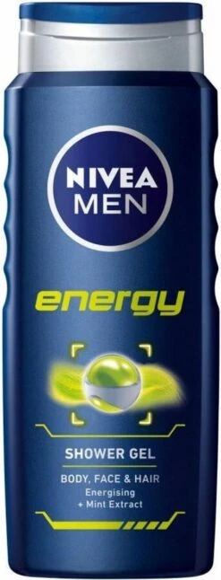 NIVEA MEN Energy - 6x 500 Ml - Voordeelverpakking - Douchegel -Verzorgings Producten Winkel 459x1200 10