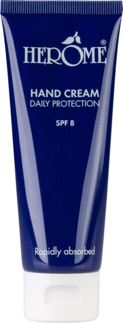 Herome Handcreme - Daily Protection SPF 8 - Voor De Dagelijkse Verzorging, Beschermend En Trekt Snel In - 75ml. -Verzorgings Producten Winkel 459x1200