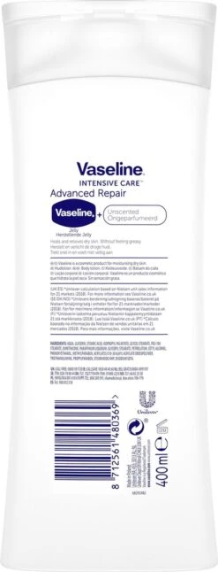 Vaseline® Vaseline Advanced Repair Intensive Care Bodylotion - 400 Ml -Verzorgings Producten Winkel 459x1200 5