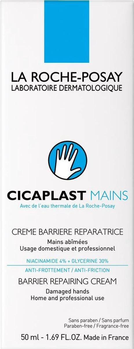 La Roche-Posay Cicaplast Handcrème - 3x50ml - Beschadigde Huid 2 La Roche-Posay Cicaplast Handcrème - 3x50ml - Beschadigde Huid - Afbeelding 2