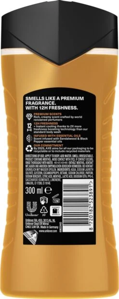 AXE Fine Fragrance Collection Copper Santal Douchegel - 6 X 300 Ml - Voordeelverpakking -Verzorgings Producten Winkel 481x1200 1