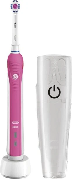Oral B Oral-B PRO 2500 3D - Elektrische Tandenborstel - Roze -Verzorgings Producten Winkel 487x1200 3