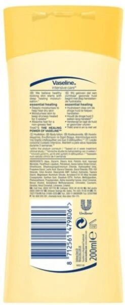 Vaseline® Vaseline Essential Healing - 200 Ml - Bodylotion -Verzorgings Producten Winkel 493x1200 2