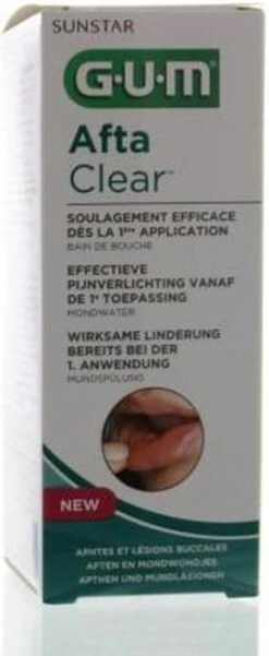 GUM® G.u.m. Aftaclear Mondspoeling 120 Ml - Medisch Hulpmiddel -Verzorgings Producten Winkel 493x1200 7