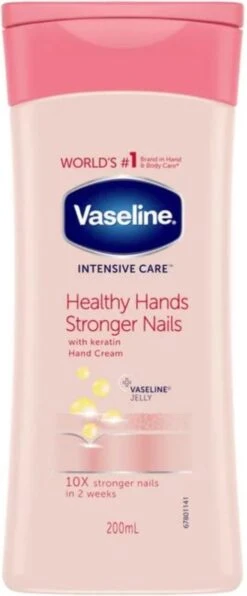Vaseline® Vaseline Healthy Hands & Stronger Nails - 6 X 200 Ml - Handcrème - Voordeelverpakking -Verzorgings Producten Winkel 497x1200 1