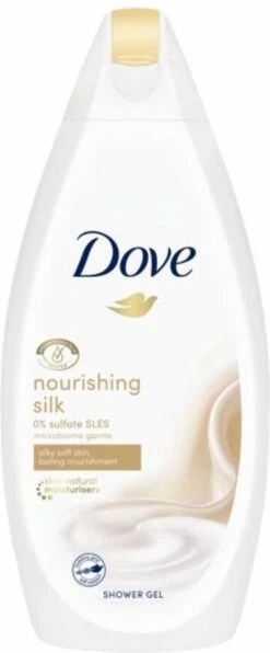 Dove Silk Douchegel - 6 X 500ml - Voordeelverpakking -Verzorgings Producten Winkel 497x1200 3