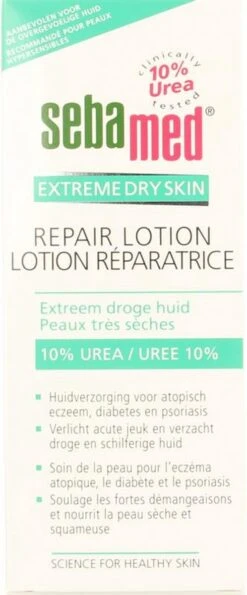 Sebamed Extreme Dry Urea Repair - Lotion 10% - Huidverzorging - 200 Ml -Verzorgings Producten Winkel 498x1200 1