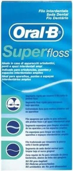 Oral B Oral-B Superfloss - 50 Stuks - Flosdraad -Verzorgings Producten Winkel 511x1200 2