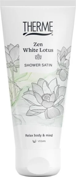 Therme Shower Satin Zen White Lotus 200 Ml -Verzorgings Producten Winkel 513x1200 6