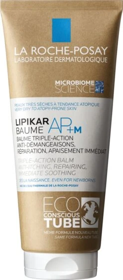 La Roche-Posay - Lipikar Balsem AP+M ECO-tube - Voor Droge Tot Zeer Droge Huid - 200ml