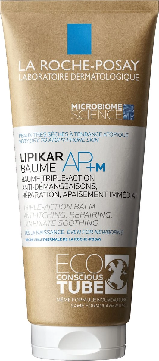 La Roche-Posay - Lipikar Balsem AP+M ECO-tube - Voor Droge Tot Zeer Droge Huid - 200ml 1 La Roche-Posay - Lipikar Balsem AP+M ECO-tube - Voor Droge Tot Zeer Droge Huid - 200ml