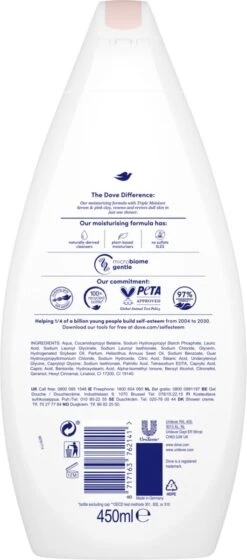 Dove Renewing Glow Douchegel - 6 X 450 Ml - Voordeelverpakking -Verzorgings Producten Winkel 529x1200 2
