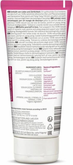 Weleda Aroma Shower Love Douchecrème -Verzorgings Producten Winkel 530x1200 1