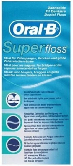 Oral B Oral-B Superfloss - 50 Stuks - Flosdraad -Verzorgings Producten Winkel 531x1200 6