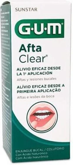 GUM® G.u.m. Aftaclear Mondspoeling 120 Ml - Medisch Hulpmiddel -Verzorgings Producten Winkel 532x1200 1
